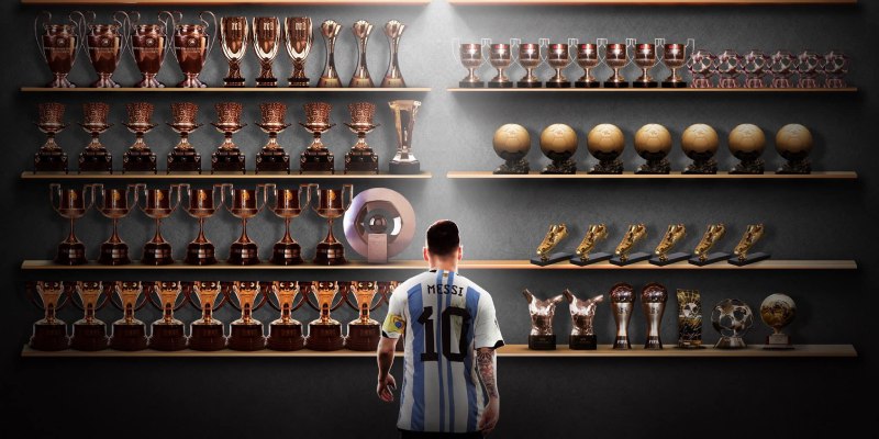 Kho danh hiệu cực khủng của Messi