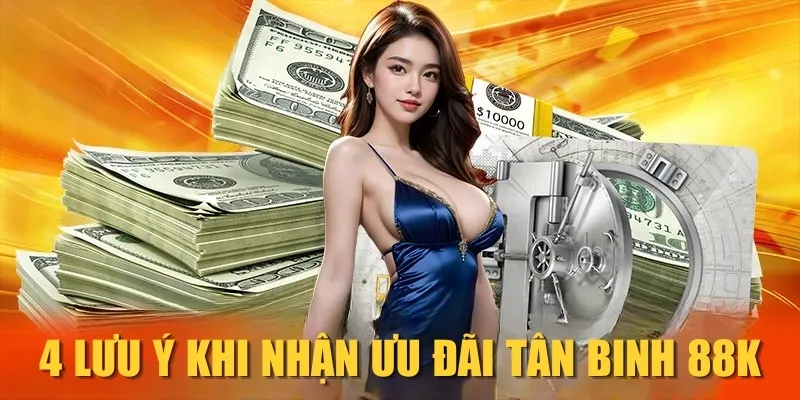 4 lưu ý khi nhận ưu đãi tân binh 88K